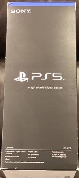*NEW UNOPENED* PlayStation 5 Digital Edition - PS5 (USA) 3
