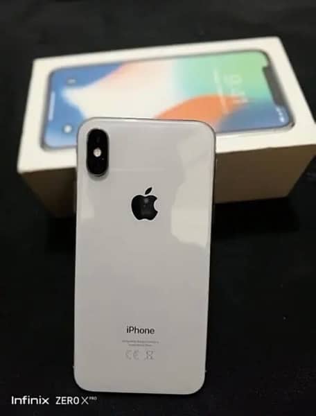 IPhone X pta approved 256gb with box 0