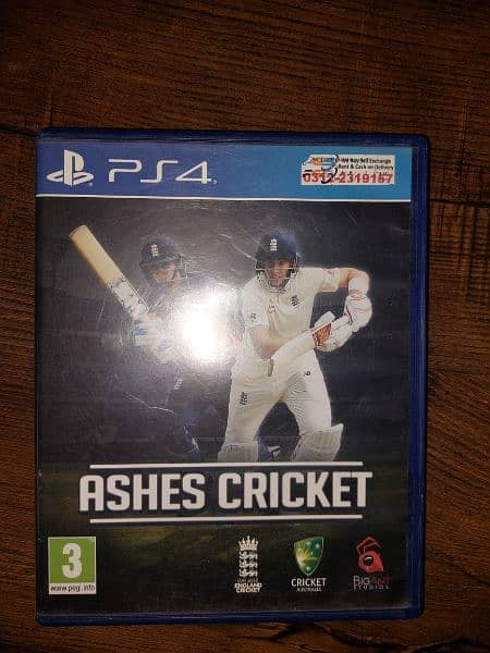 Ashes cricket original (2months used) 0