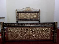 Rod iron bed