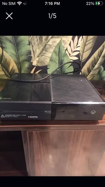 Xbox One 500 GB with five games Xbox One 1