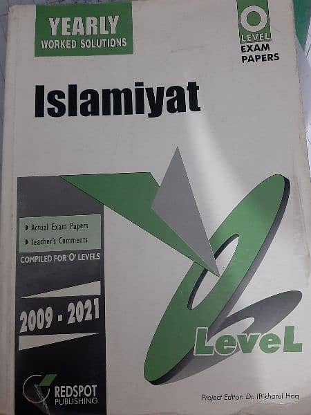 Pakistan Studies And Islamiat O levels Past paper books + Notes bundle 0
