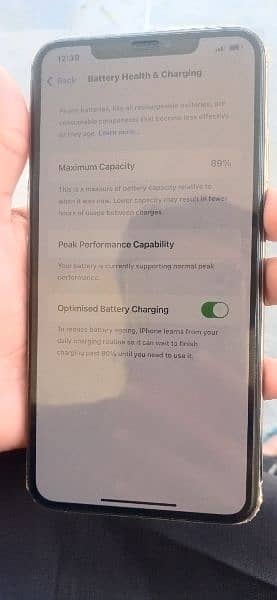 Xs max256gb pta approve health 89%  good condition no repair with box 6
