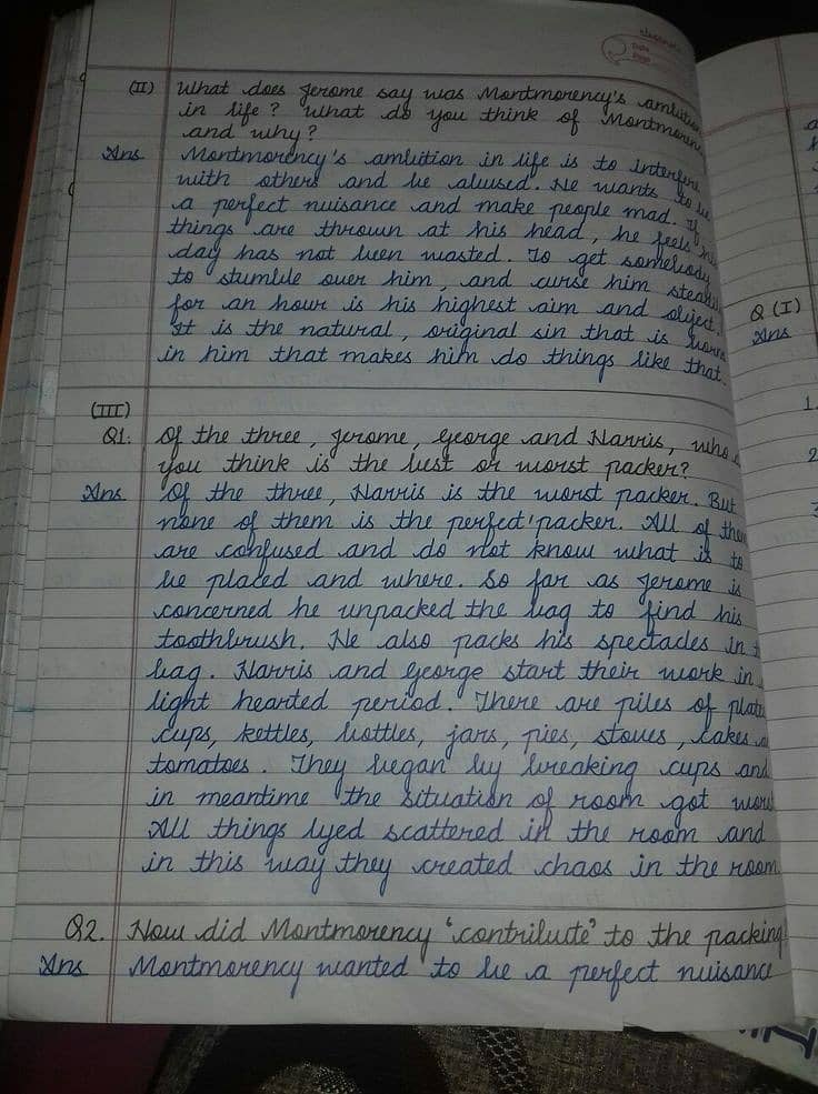 Hand written Assignment 2