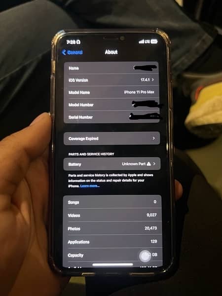 Iphone 11 pro max 512gb pta approved 1