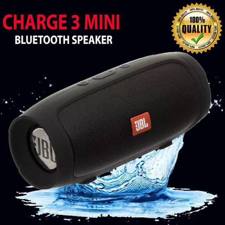 Jbl Charge 3+ Mini Bluetooth Speaker 0