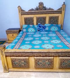 Double Bed with Dressing Table