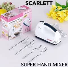 hand mixer original scarlet