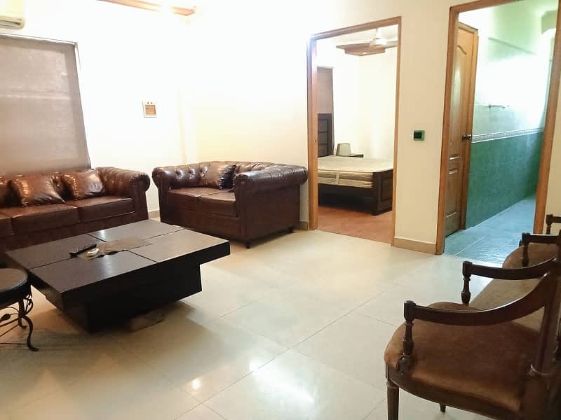 Furnished Apartment for rent in main cantt 4
