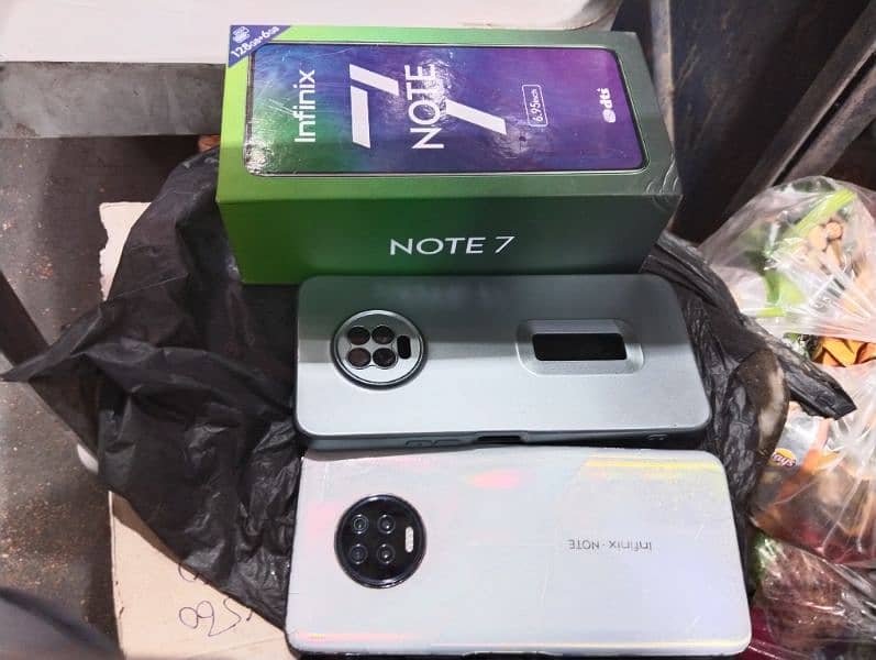 Infinix Note 7 6Gb/128Gb Complete Saman 1