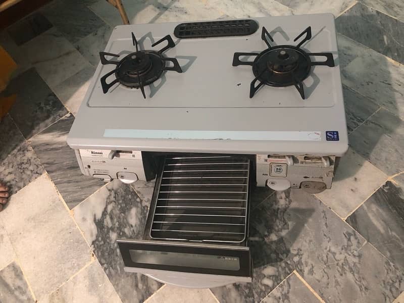 gas stove start with grilled oven 7