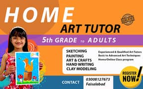 Art Tutor/Art Teacher/ Home tuition
