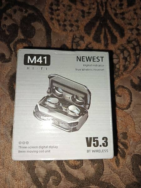 M41,box packed,new high quality wireless earphones 0