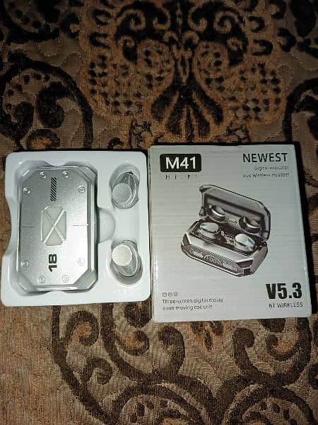 M41,box packed,new high quality wireless earphones 1