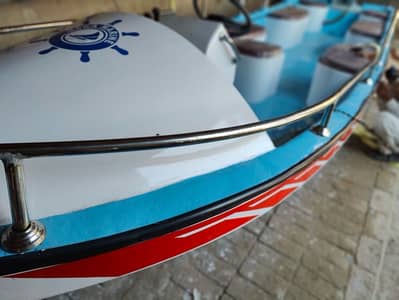 Family Boat with OBM with Staring with Hifi Sound system