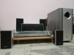 sony home theatre | pioneer amp | kenwood subwoofer | LG woofer spea