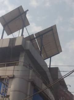 Elevated solar structure