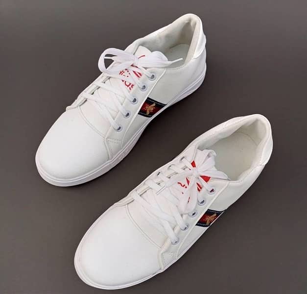 Men’s Sports Shoes, White Color 2