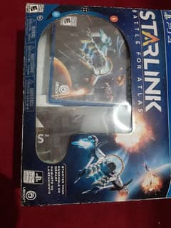 Starlink ps4 cd with accessories and action figures