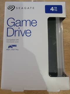 Seagate Gamedrive 4TB portable external drive