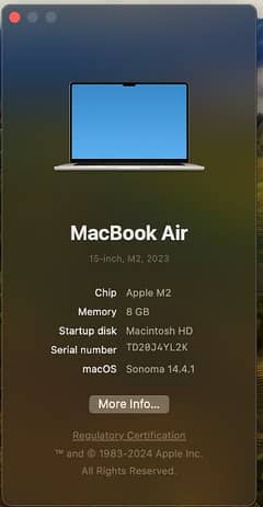 Mac book Air 2023