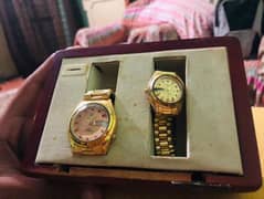 watches male and female