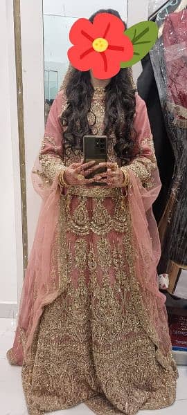 walima and barat dress - bridal wear 2