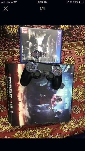 ps4 slim 500gb in good condition 0