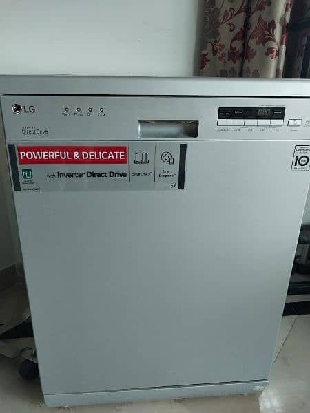 almost new LG inverter dishwasher 0