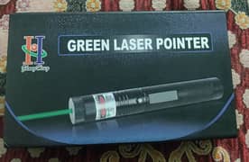 A New Green Laser Pointer With Full 10/10 Condition