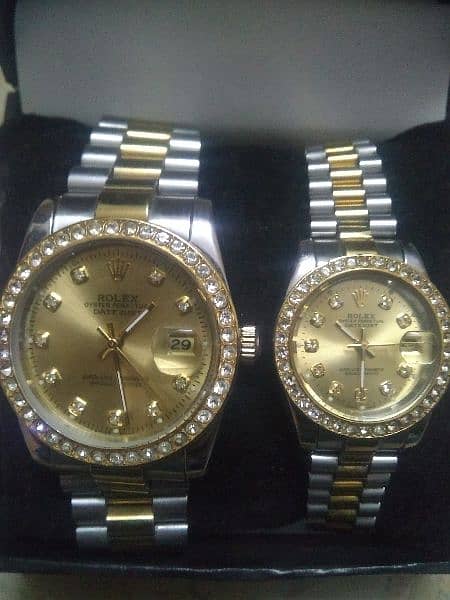 Rolex automatic pair watch 0