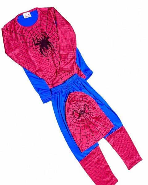 Kids New Premium Quality Spiderman Costumes 0