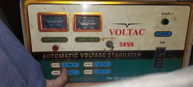 VOLTAC 5KW VOLTAGE STABILISER