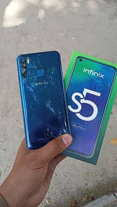 Infinix S5 6/128 Mobile And Box