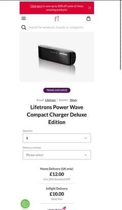 imported power bank lifetrons 0