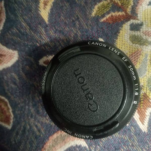 canon lens 50mm EF 1:1.8 0