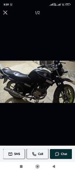 Yamaha ybr 125g Black for Sale