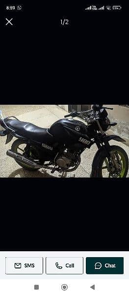Yamaha ybr 125g Black for Sale 0
