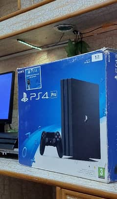 Ps4 pro 1tb with box