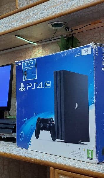 Ps4 pro 1tb with box 0
