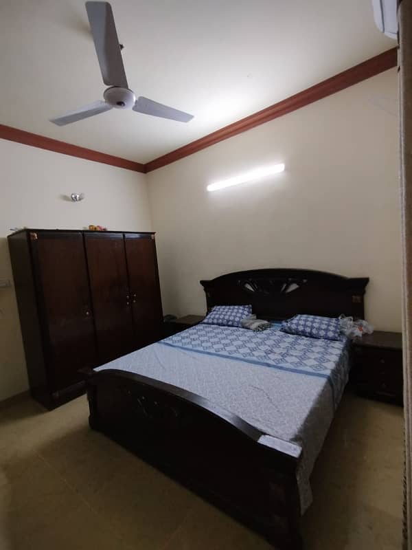 Excellent and Ideal Location Portion For Sale 2 Side Road Sided Corner Portion, 3 Bed Room Drawing Lounge 2nd Floor 12