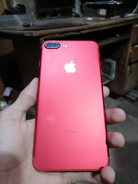 iphone 7 plus red color 256 approved 4