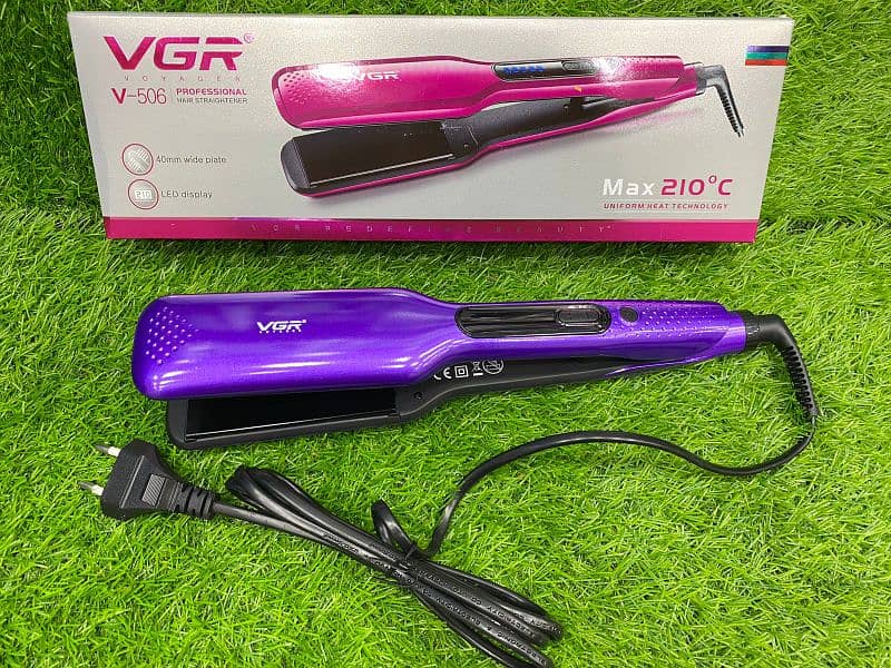 Original VGR Brand  Professional Hair Straightener V-506 0