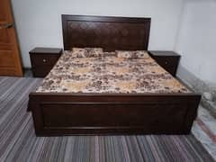 DOUBLE BED WITH FOAM