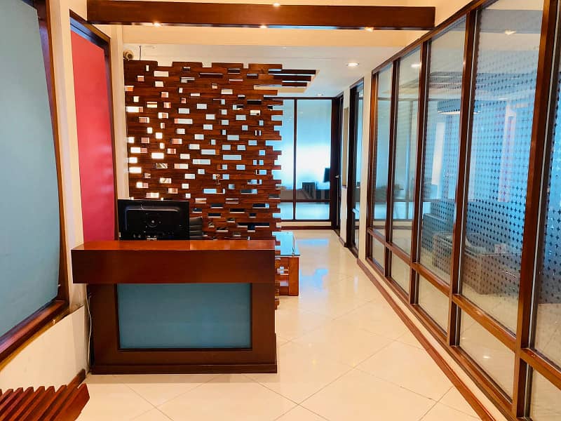 FULL FURNISHED OFFICE AVAILABLE FOR RENT IN DHA 6 1