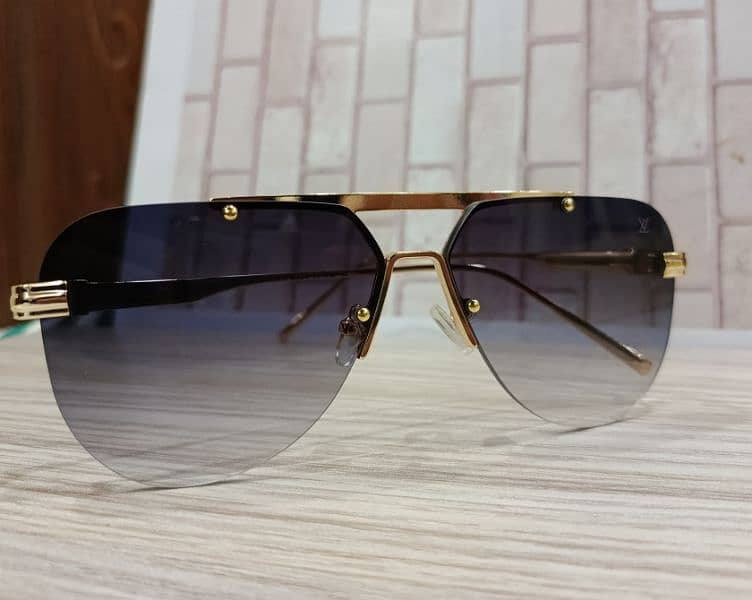 Louis Vuitton Metal LV Ash Sunglasses Z1261W Gold 5