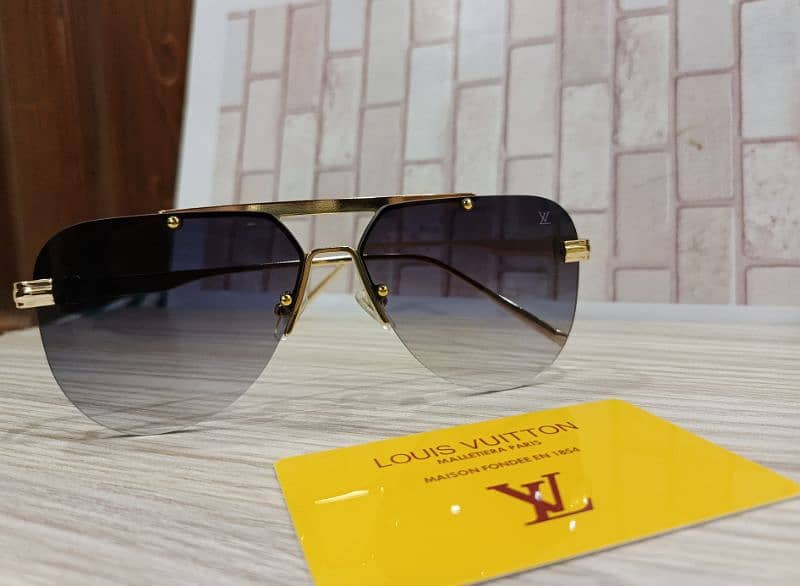 Louis Vuitton Metal LV Ash Sunglasses Z1261W Gold 6
