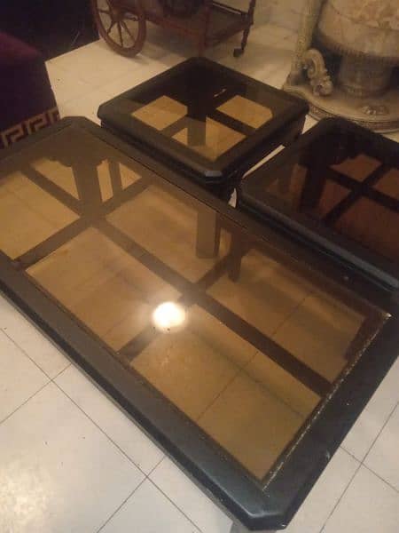 wooden tables set 0