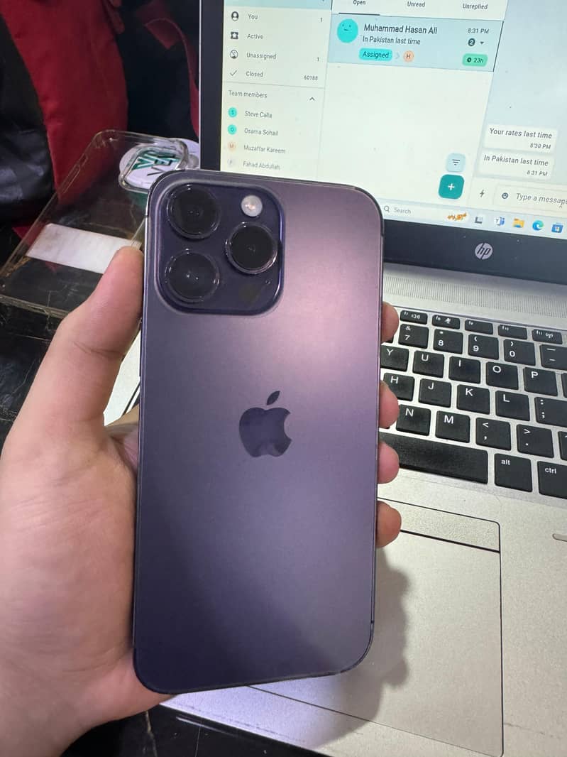 Iphone 14 Pro Max Factory (Purple) 0