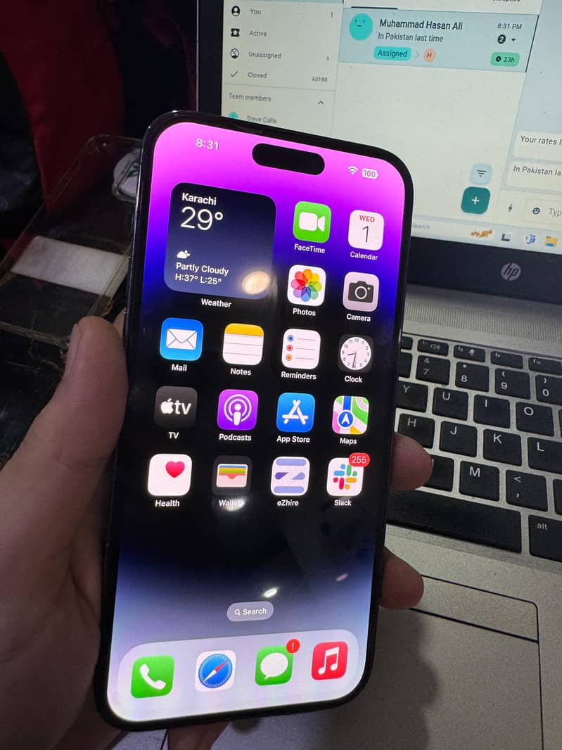 Iphone 14 Pro Max Factory (Purple) 1